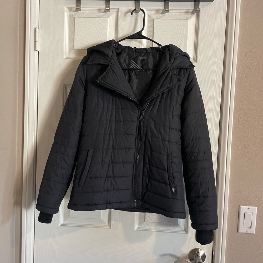 Vans Women's Black Puffer Jacket